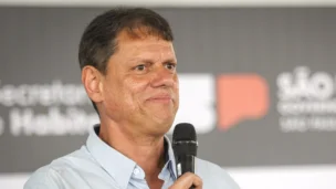 O governo do Estado de São Paulo Tarcísio Gomes de Freitas (Republicanos)