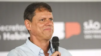 O governo do Estado de São Paulo Tarcísio Gomes de Freitas (Republicanos)