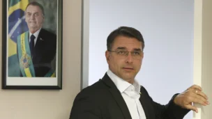 O Senador e pré-candidato a Presidência da Republica pelo PL, Flávio Bolsonaro (PL/ RJ)