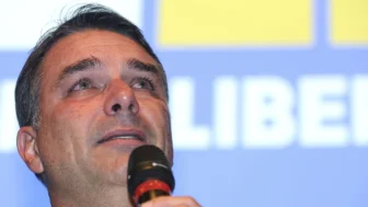 O Senador e pré-candidato a Presidência da Republica pelo PL, Flávio Bolsonaro (PL/ RJ)