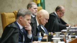 Ministros Dias Toffoli, André Mendonça, Alexandre de Moraes e Gilmar Mendes