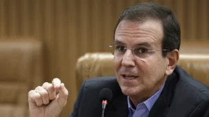 O prefeito Eduardo Paes