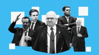 Gilberto Kassab, Hugo Motta, Edson Fachin, Davi Alcolumbre, Lula