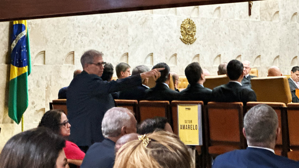 O ministro da Secretário de Comunicação Social da Presidência da República, Sidônio Palmeira