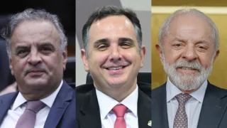 Dep. Aécio Neves (PSDB - MG), senador Rodrigo Pacheco (PSD-MG), Presidente da República, Luiz Inácio Lula da Silva