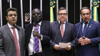 Dep. Odair Cunha (PT-MG), Dep. Helio Lopes (PL - RJ), Dep. Danilo Forte (UNIÃO-CE), Dep. Hugo Leal (PSD - RJ)