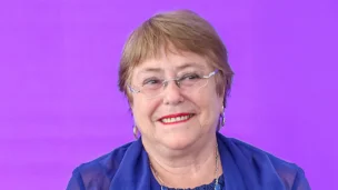 A ex-presidente do Chile Michelle Bachelet