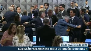 confusão na CPMI do INSS