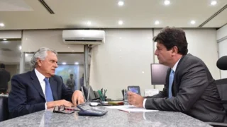 Ronaldo Caiado e Luiz Henrique Mandetta