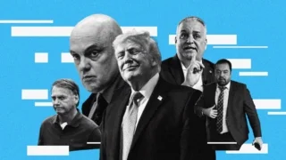 Jair Bolsonaro, Alexandre de Moraes, Donald Trump, Alfredo Gaspar, Cláudio Castro