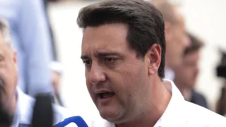 O governador Carlos Massa Ratinho Junior