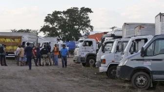 Caminhões parados, Greve dos Caminhoneiros, Caminhão