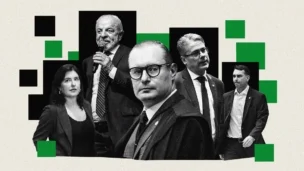 Simone Tebet, Lula, Cristiano Zanin, Alessandro Vieira, Flávio Bolsonaro