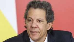 O ministro da Fazenda, Fernando Haddad