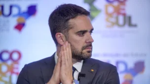 O governador do Rio Grande Sul, Eduardo Leite