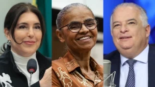 Márcio França, Simone Tebet, Marina Silva