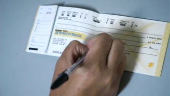 Cheque, Talão de cheque