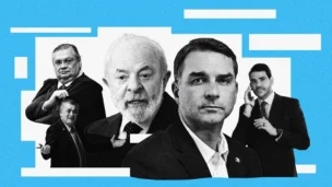 Flávio Dino, José Guimarães, Lula, Flávio Bolsonaro, Jorge Messias