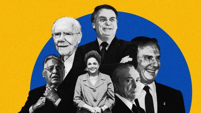 FHC, José Sarney, DIlma, Jair Bolsonaro, Temer, Fernando Collor