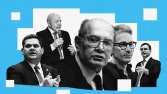 GIlmar Mendes, Davi Alcolumbre, Lula, Romeu Zema, Flávio Bolsonaro
