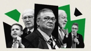 Hugo Motta, Gilmar Mendes, Flávio Dino, Lula, Romeu Zema