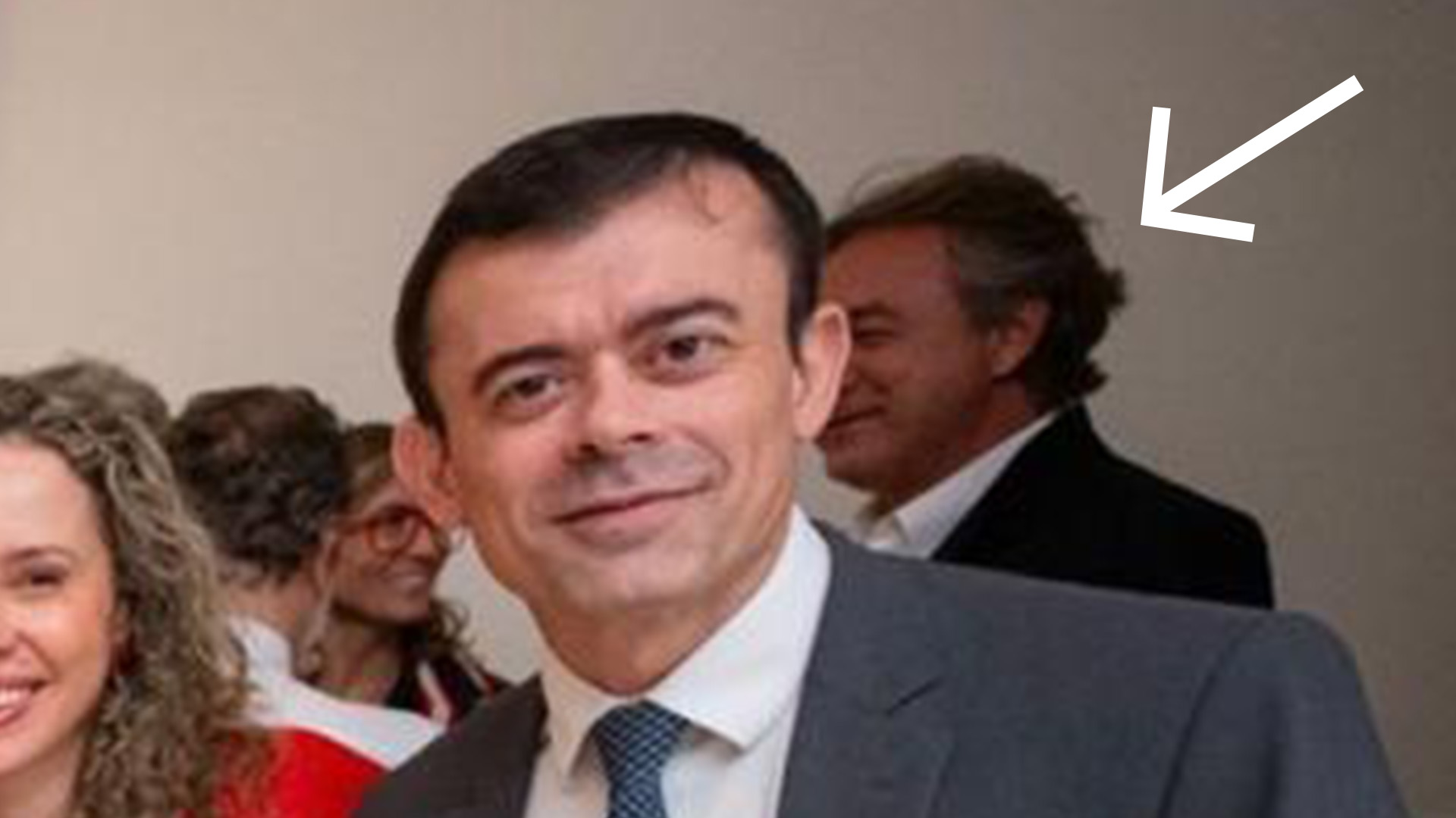 Joesley ao fundo, atrás do secretário Rogério Ceron, ex-chefe do Tesouro que agora é o novo secretário-executivo da Fazenda