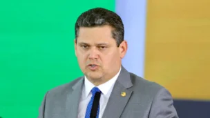 O presidente do Senado Federal, Davi Alcolumbre