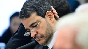 Reunião da Comissão de Constituição e Justiça (CCJ) do Senado durante sabatina do advogado-geral da União, Jorge Rodrigo Araújo Messias