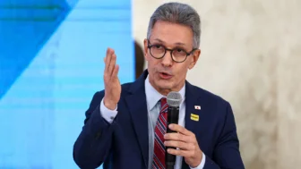 O governador de Minas Gerais, Romeu Zema