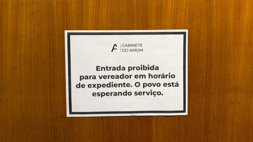 Gabinete do deputado Amon Mandel