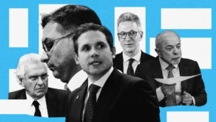Ronaldo Caiado, Flávio Bolsonaro, Hugo Motta, Romeu Zema, Lula