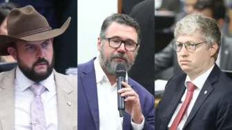 Dep. Zé Trovão, Dep. Marcos Pollon, Dep. Marcel van Hattem