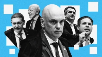 Nunes Marques, Lula, Alexandre de Moraes, Ciro Nogueira, Hugo Motta