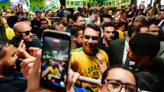 O Pré-Candidato a Presidência da República, senador Flávio Bolsonaro (PL/RJ)