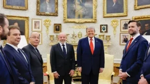 Presidente da República, Luiz Inácio Lula da Silva, durante Encontro com o Presidente dos Estados Unidos, Donald Trump.