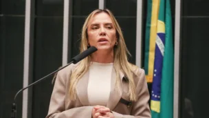 A governadora Celina Leão