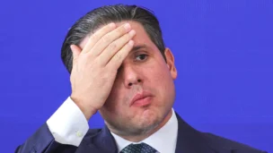 O presidente da Câmara dos deputados, Hugo Motta