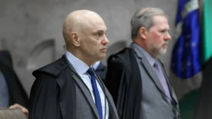 Ministros Alexandre de Moraes e Dias Toffoli