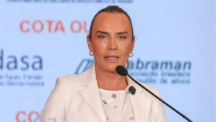 A governadora Celina Leão