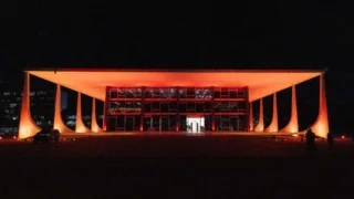 Fachada do STF. STF