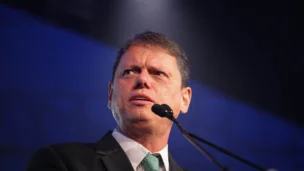 O governo do Estado de São Paulo Tarcísio Gomes de Freitas (Republicanos)