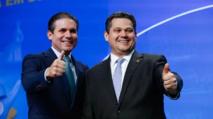 Presidente da Câmara dos Deputados, Hugo Motta, Presidente do Senado Federal, Davi Alcolumbre