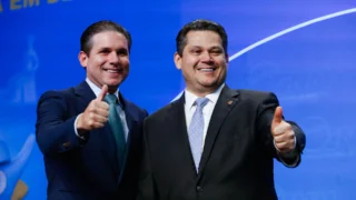 Presidente da Câmara dos Deputados, Hugo Motta, Presidente do Senado Federal, Davi Alcolumbre