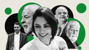 Flávio Bolsonaro, Lula, Michelle Bolsonaro, Márcio França, Jaques Wagner