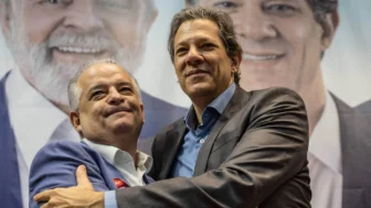 Fernando Haddad e Márcio França