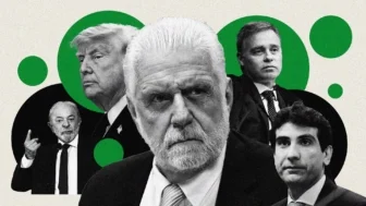 Lula, Donald Trump, Jaques Wagner, André Mendonça. Gabriel Galípolo