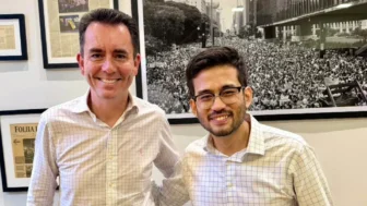 Paulo Serra e Kim Kataguiri