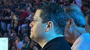 Presidente do Congresso Nacional, Davi Alcolumbre e o senador Omar Aziz