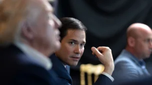 President Donald Trump and Secretary of State Marco Rubio