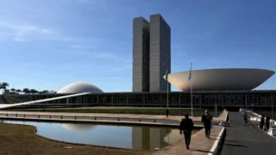 Fachada do Palácio do Congresso Nacional